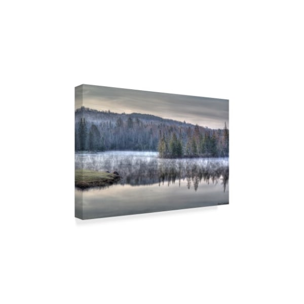 Ian Tornquist 'Fog On The Water' Canvas Art,22x32